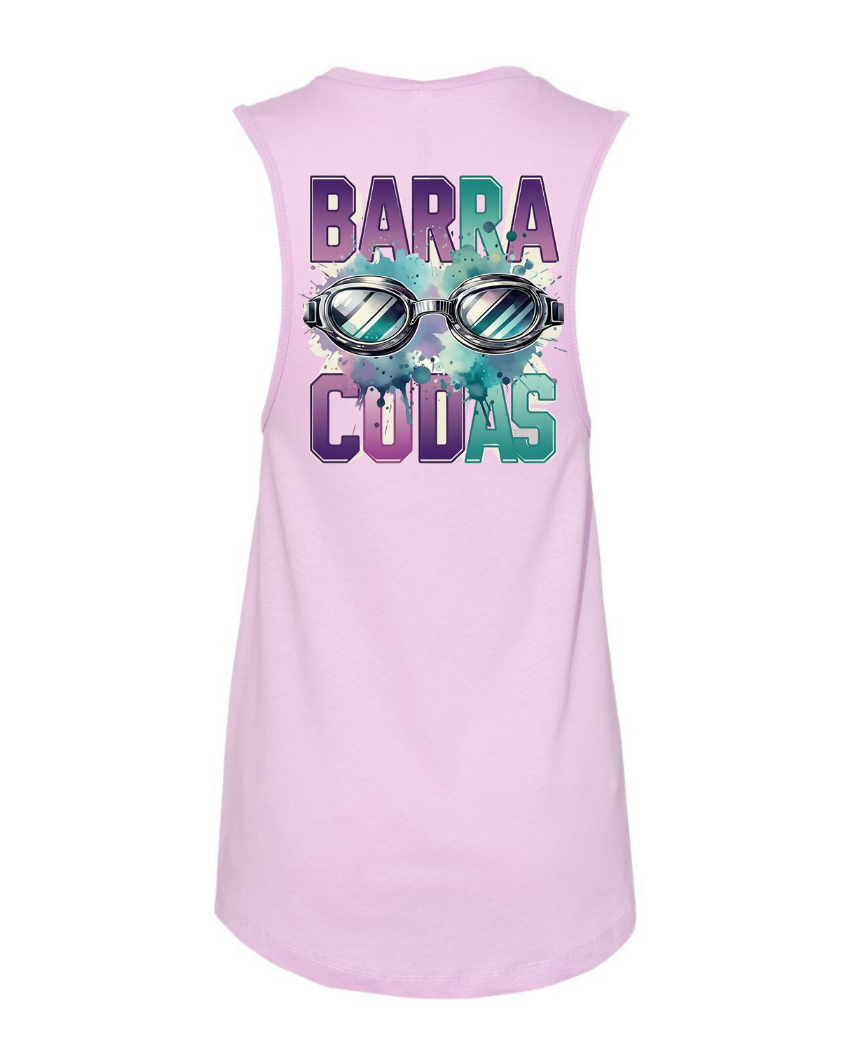 Barracudas Adult Bella + Canvas Tank | Relaxed Vintage BARRACUDAS Graphic Tank
