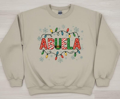 Christmas "Abuelo" Sweatshirt | Matching family sweatshirts En Español | Familia Sweatshirts | Abuelo Sweatshirt for Christmas