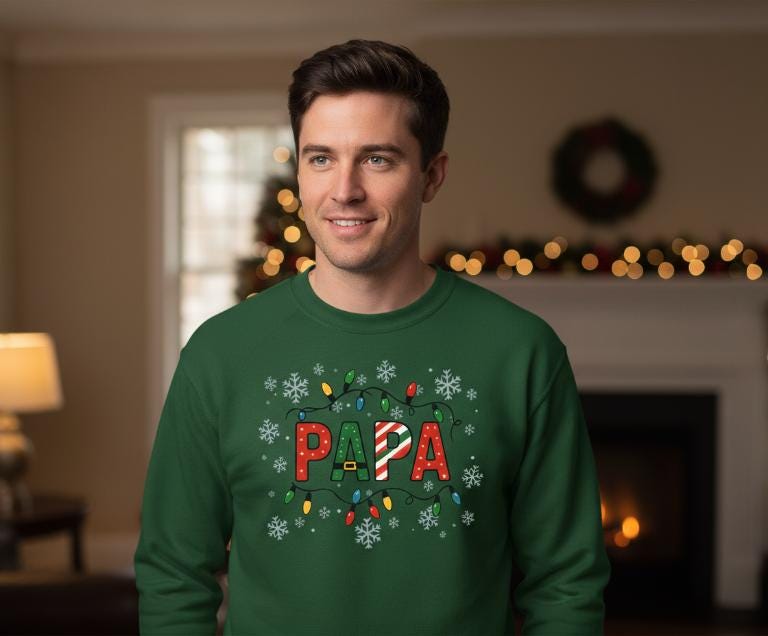 Christmas "Abuelo" Sweatshirt | Matching family sweatshirts En Español | Familia Sweatshirts | Abuelo Sweatshirt for Christmas